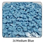 1000 Pcs City Building Blocks Flat Tile 1x1 98138 Round Bricks DIY Enlighten Blocks Parts Blocks for Children Boys Girls Gifts - Image 8