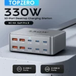 330W USB C GaN Charger 100W PD3.0 PPS QC3.0 Multiport