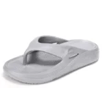 Men’s Orthopedic Sandals Fashion Couples Beach Flip Flop Summer Outdoor Soft Sandals with Arch Support Bathroom Slides