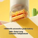 Portable Infant Bottle Warmer 500ml Milk Capacity Adjustable Temperature Display Portable Handle Design Kettle A2UB - Image 3
