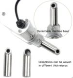 Dreadlocks Maker with 6 Head, Electric Dreadlock Machine for Loc, Mini Handheld Dreadlock Crochet Braiding Machine