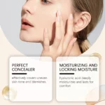 Liquid Face Foundation Spf 50 Temperature Change High Coverage Makeup Base Waterproof Hydrating Foundation Cosmetics Makeup - Image 4