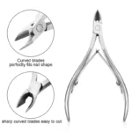 Professional Cuticle Cutter Nail Nippers Scissors Manicure Pusher Pedicure Tong Dead Skin Remover Nail Cuticle Regrowth Tool - Image 4