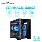 YEAH MAGIC  AMD Ryzen 5 5600GT  Gaming Desktop 16GB(8G*2) DDR4 3200 1T NVME SSD ARGB 7 Fans Win 11 Home Gamer Desktop PC in US