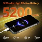 Unihertz Ticktock S Rugged 5G Smartphone 8GB 256GB Cell Phone 5200mAh Mobile Phone 64MP Camera 30W 6.53" Screen Dimensity 700 - Image 5