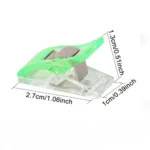 50/100pcs Sewing Clips Colorful Clips Multipurpose Plastic Craft Crocheting Knitting Safety Clothing Clips Random ColorColor - Image 2