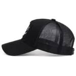 Men Women Smile Face Embroidery Baseball Caps Cotton Adjustable Snapback Hats Hip Hop Mesh Cap Summer Outdoor Sun Hat Dad Hats - Image 3