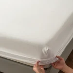 High Quality Fitted Sheet – Microfiber Soft Touch, Deep Pocket 25cm, Wrinkle Free Anti-Slip, Solid Color Twin/Full/Queen/King
