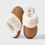 Evshine 2024 New Women Fuzzy Warm Slippers Faux Fur Cotton Slippers Fluffy Non-Slip Slides Winter Fashion Women Cozy House Shoes - Image 8