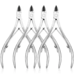 Professional Cuticle Cutter Nail Nippers Scissors Manicure Pusher Pedicure Tong Dead Skin Remover Nail Cuticle Regrowth Tool - Image 2