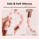 Anal Bead Vibrator For Women Vagina Clitoris Stimulator Vibrating Butt Plugs Male Prostate Massager Anus Sex Toy Couple Sex Toy - Image 5