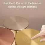 LED Table Lamp Touch Sensor Night Light USB Rechargeable Portable Bedroom Night Light Wireless Reading Lamp Restaurant Hotel Bar - Image 3