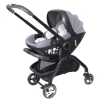 3in1 Baby Stroller, Children's Car Seat, Newborn Stroller, Portable, Lightweight, Luxurious, Suitable For Babies Aged 0-12months - Image 4