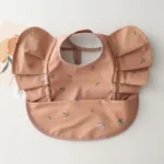 Baby Bibs INS Nordic Style Angel Feed Pocket Burp Girl Boy Infant Meals Bib Waterproof Easy Clean Cute Elephant Bibs Soft PU - Image 16