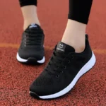 Women Casual Shoes Fashion Breathable Walking Mesh Flat Shoes Sneakers Women
