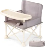 Durable High Chair for Babies – Adjustable Footrest & Detachable Cushion for Comfortable Feeding | Grows with Your Little One