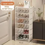 Multi Layer Shoe Storage Rack Adjustable Storage Cabinet Space Saving Corner Storage Shelf Simple Shoe Rack Economical Shoe Rack