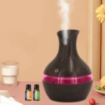 300ml USB Aromatherapy Humidifier  Touch Control, 2 Oils, Perfect for Travel & Workspace