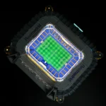 LED Light Kit For Creator 10299 Real Madrid Santiago Bernabeu Stadium Street View Lighting Set Not Included Building Model - Image 4