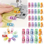 50/100pcs Sewing Clips Colorful Clips Multipurpose Plastic Craft Crocheting Knitting Safety Clothing Clips Random ColorColor