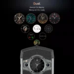Unihertz Tick Tock 5G Rugged Smartphone Android 128GB 48MP Camera Cellphone 6000mAh Phone with Dual-Screen IP 68 Waterproof