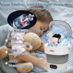 15L Portable Mini Washing Dryer Machine Collapsible Spinner for Socks Underwear Panties - Travel & Apartment Friendly Laundry - Image 6