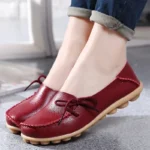 Shoes for Women Moccasins Flats  Woman Loafers Genuine Leather
