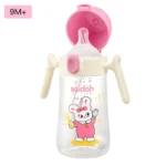 Clamshell Baby Feeding Bottle Silicone Straw Spill-Proof Leak-Resistant Toddler Training Drinking Water Sippy Cup - Image 10