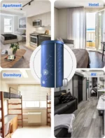 Portable Electric Clothes Dryer,1000W Heated Clothes Airer,Travel Heated Clothes Dryer with Timer,Electric Clothes Dryer - Image 4