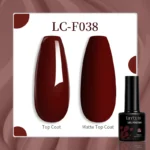 LILYCUTE 129 Colors 7ML Nail Gel Polish Nail Supplies Vernis Semi Permanent Nail Art Manicure Soak Off LED UV Gel Nail Varnishes - Image 58