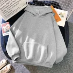 Men's and Women's Solid Color Sweatshirt - Image 4
