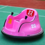 toy bumper car kart track can be remote controlled with music and lights Bumper car track electric racing track set children’s