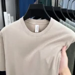 American Style Retro Heavyweight Solid Color Short Sleeved T-shirt Men Women Summer Street Trendy Washed Old Oversized Clothes - Image 12