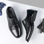 Large Size Fashionable Men’s Daily Comfortable Business Office Formal Shoes Low Cut Round Toe Multifunctional Men’s Wedding Shoe