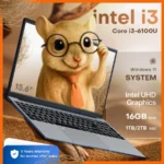 15.6" Portable i3 Laptop Computer PC Windows 11 Pro Intel Core i3 6100U Laptops Fingerprint 16GB RAM 1TB 2TB SSD Notebook PC