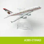 6Inch 15CM A380 A350 A330 A320 Concorde Diecast Airplane Model For Gift Collection