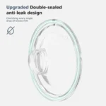Lightweight Rechargeable Electric Breast Pump with 3 Modes, 12 Suction Levels, Portable and Wearable Design
