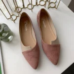Pointed Toe Flat Shoes Women Solid Patchwork Slip On Shoes Casual Breathable Ballet Flats Daily All-Match Comfort Loafers Shoes - Image 8