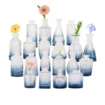 Amber Glass Bud Vases Set of 20Small Flower Vases for Wedding Centerpieces Mini Bud Vases in Bulk Amber Glass Vase for Table De - Image 9