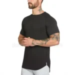 DIY Brand Gym Clothing Fitness T Shirt Men Fashion - Image 4