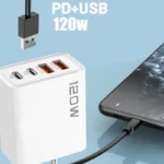 PD 120W 4 Ports USB C Charger Quick Charge 3.0 Type C