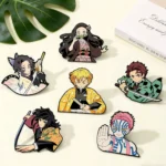 Cartoon Anime Badge Funny Comics Enamel Pins Metal Cute Collar Pins Brooches Jewelry Lapel Pin Jewelry Collection Friend Gifts