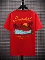 Summer Set Off Again Adventure California Mens T-Shirt Cotton