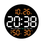Digital Wall Clocks Large Screen With Timing Countdown Function Clocks For Home Bedroom Living Room Office Home Decoration