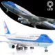 1:130 Scale Large Model Airplane Air Force One B747 Plane Models Die-cast Airplanes for Collection or Gift