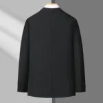 Blazer Masculino Men's Fashion Business Trend British Style Gentleman Slim Professional Formal Dress Wedding Men's Summer Suit - Image 4
