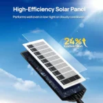 80000LM Solar Led Light Super Bright 192LED Solar Street Light Outdoor Sunlight Motion Sensor Garden Lamp Waterproof Wall Lights - Image 4