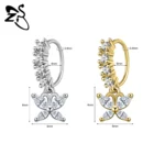 ZS 1 Piece 20G Trendy Hoop Nose Rings Women Moon Star Flower Pendant Septum Piercing Ear Helix Cartilage Piercings Jewelry 8MM - Image 33
