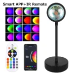 Tuya Smart Sunset Lamp USB Projector LED Night light with Remote Bluetooth App Control Atmosphere Mood Light for Photography - Image 8