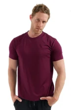 100% Merino Wool T Shirt Men Merino Wool T Shirt - Image 4